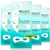 4x Garnier Moisture Bomb Eye Tissue Mask - Coconut Water