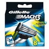 Gillette Mach3 Pack of 8 Replacement Shaving Razor Blades 100% Genuine