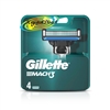 Gillette Mach3 Pack of 4 Replacement Shaving Razor Blades 100% Genuine