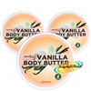 3x DermaV10 Vegan Vanilla Body Butter Moisturiser 220ml