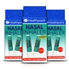 3x Healthpoint Nasal Inhaler Congestion Relief Eucalyptus & Menthol Twin Pack