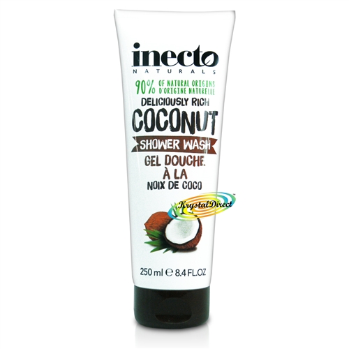 Inecto Naturals Deliciously Rich Organic Coconut Oil Shower Wash 250ml