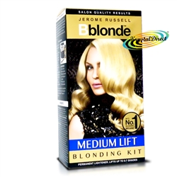 Jerome Russell Bblonde Medium Lift Blonding Permanent Hair Lightener Kit