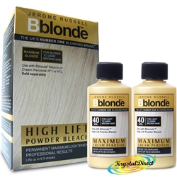 COMB- BBlonde Powder Bleach +Two 12% Peroxide