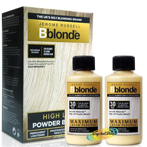 COMB- BBlonde Powder Bleach + Two 9% Peroxide