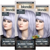 3x Jerome Russell BBlonde Maximum Colour Toner STEEL - Lasts Up To 8 Washes