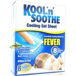 Kool 'n' Soothe Kids Fever Multipack 8 Immediate Cooling Relief For 8 Hours