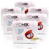 6x Kotex Ultra Thin 16 Normal Sanitary Protection Silky Soft Pads