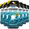 6x Listerine Go! Tabs Clean Mint 8 Chewable Fresh Breath Tablets