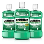 3x Listerine Fresh Burst Antiseptic Anti Bacterial Oral Care Mouthwash 250ml