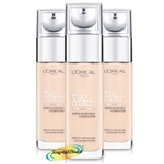 3x Loreal True Match Super Blendable Foundation 30ml IVORY