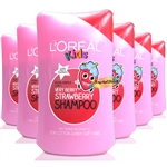 6x L'Oreal Kids VERY BERRY STAWBERRY Shampoo 250ml