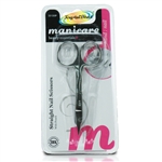 Manicare Straight Nail Scissors With Pouch Non Rusting Stainless Steal