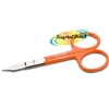 Manicare Nail Scissors With Pouch ORANGE Stainless Steel Non Rusting