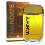 Mandate Classic Masculine Fragrance Eau De Toilette EDT Spray For Him 100ml