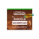 Loreal Men Expert Barber Club Solid Shampoo & Wash Bar 80g Plastic Free