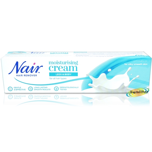 Nair MOISTURISING Hair Remover Cream LEGS & BODY For All Hair Types 100ml