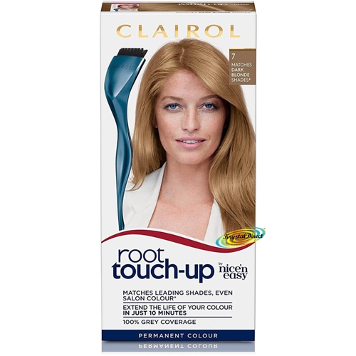 Clairol Root Touch Up Permanent Hair Colour Dye #7 DARK BLONDE