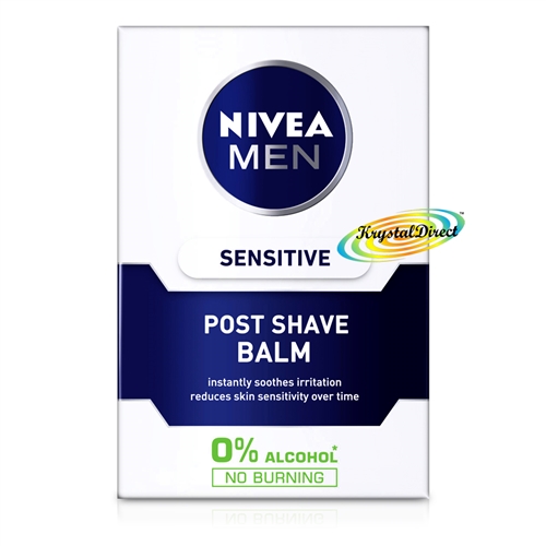 Nivea Men Sensitive Post Shave Balm 100ml 0% Alcohol