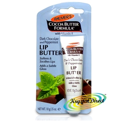 Palmers Coca Butter Formula Daily Dark Chocolate & Peppermint Lip Butter 10g