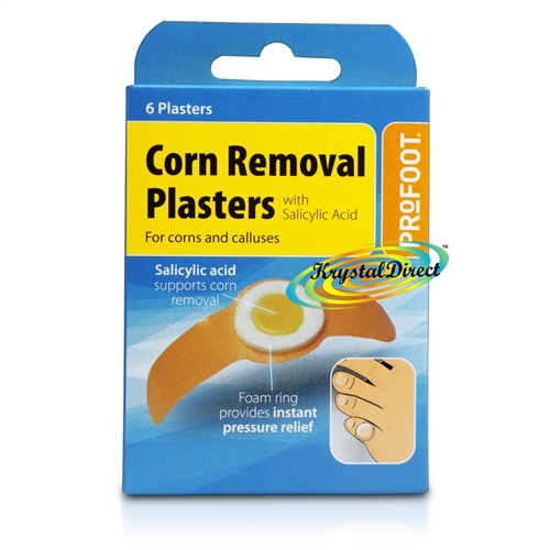 Profoot Corn & Callus Removal Salicylic Acid 6 Adhesive Plasters Treatment