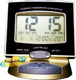PSV JS2443 Digital LCD Alarm Clock with Temperature