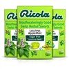 3x Ricola Luscious Apple Mint Sugar Free Natural Herbal Sweets 45g