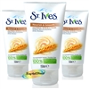 3x St.Ives Nourish & Smooth Natural Oatmeal Face Scrub & Mask 150ml
