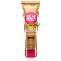 L'Oreal Sublime Bronze Golden Tinted Self Tanning Body Gel 150ml