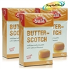 3x Sula Butter-Scotch Natural Sugar Free Boiled Sweets 42g