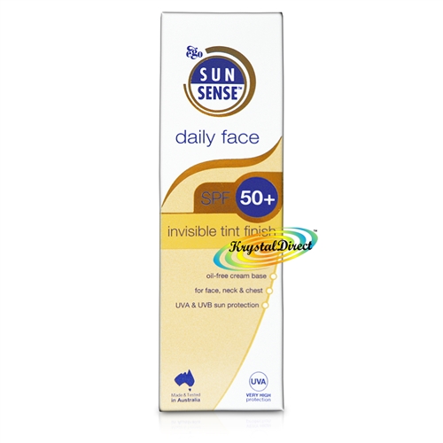 Sunsense Daily Face Invisible Tint Moisturising Sun Protection SPF50+ 75g