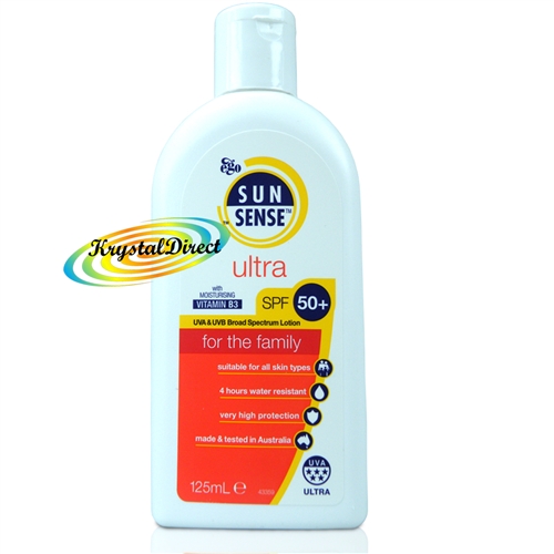 Sun Sense SunSense Ultra For The Family 125ml UVA & UVB Broad Spectrum SPF 50+