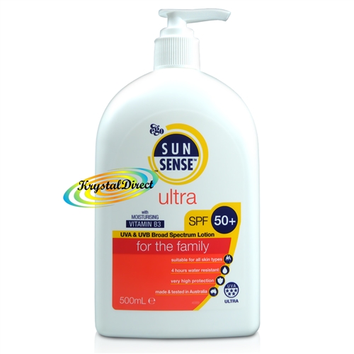 Sun Sense SunSense Ultra For The Family 500ml UVA & UVB Broad Spectrum SPF 50+