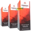 3x Tabac Eau De Toilette Natural Spray 50ml