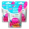 3x Tepe Interdental Brush 0.40mm Pink Size 0 6 Brushes