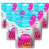 6x Tepe Interdental Brush 0.40mm Pink Size 0 6 Brushes