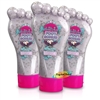 3x The Foot Factory Softening Smoothing Exfoliating Foot Care Scrub Lavender & Chamomile 180ml