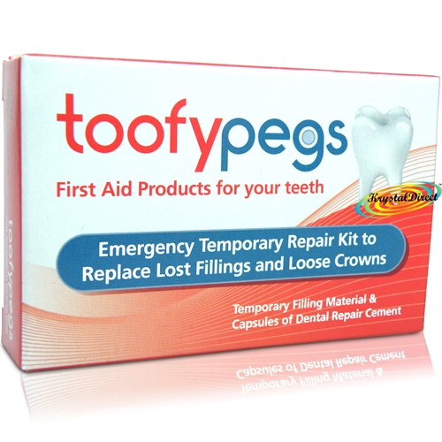 Toofypegs Tooth Repair Kit for Lost Fillings & Loose Crowns