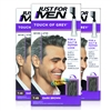 3x Just for Men Touch of Grey T45 Dark Brown Easy Comb in Haircolour Dye