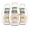 3x Garnier Ultimate Blends Delicate Oat Milk Gentle Shampoo 400ml