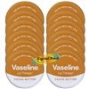 12x Vaseline Lip Balm Therapy Petroleum Jelly Cocoa Butter 20g Travel Size Pot