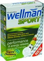 Vitabiotics Wellman Sport 30 Tablets