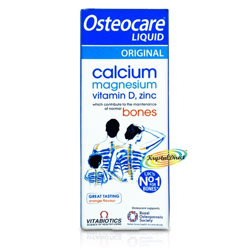 Vitabiotics Osteocare Liquid Original 200ml Calcium Supplement for Bone Health