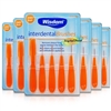 6x Wisdom Interdental Brushes XXX Fine 0.45mm Orange Oral Hygiene Dental Floss