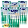 6x Wisdom Interdental Brushes Green Medium 0.8mm