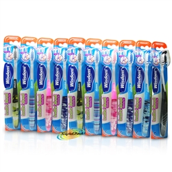 10x Wisdom Individual Medium Head Toothbrush