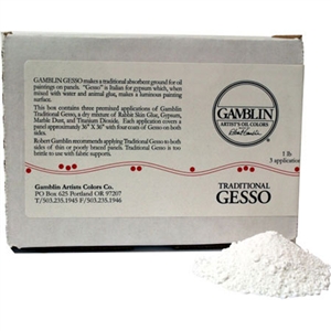 Gamblin Tradtional Gesso 1 LB Image