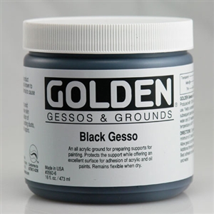Golden Gesso Ground Black  Image