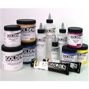 Golden OPEN Acrylic Jars Image