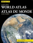 World Atlas Student Edition. This is an excellent world atlas created specifically for students. Perfect for learning about the geography of the world.  It fits perfectly in a 3-ring binder and includes detailed regional maps for everywhere in the world.